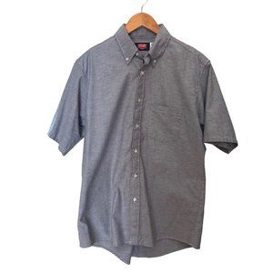 Red‎ Kap Work Shirt Blue 1 Pocket Men's Industrial Uniform 165-SS